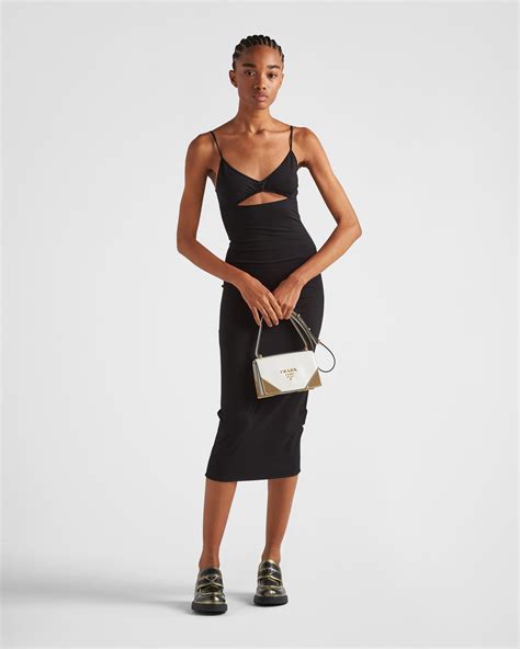 prada summer dresses|prada black sequin dress.